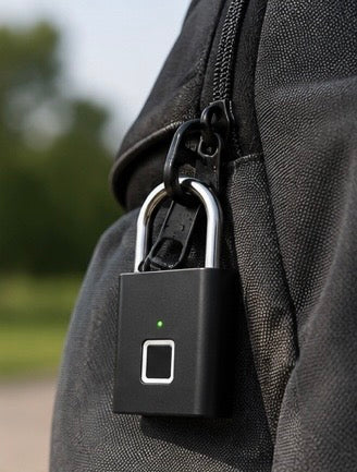 Cadenas Étanche à Empreinte Digitale – Rechargeable USB, Sans Clé
