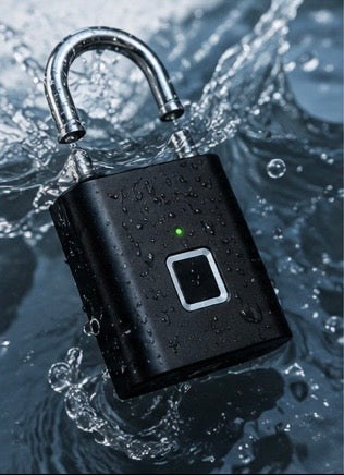Cadenas Étanche à Empreinte Digitale – Rechargeable USB, Sans Clé